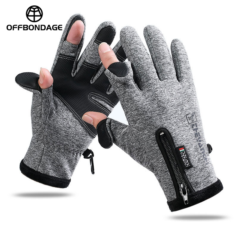Spearfishing Glove - Зимние теплые велосипедные перчатки с сенсорным