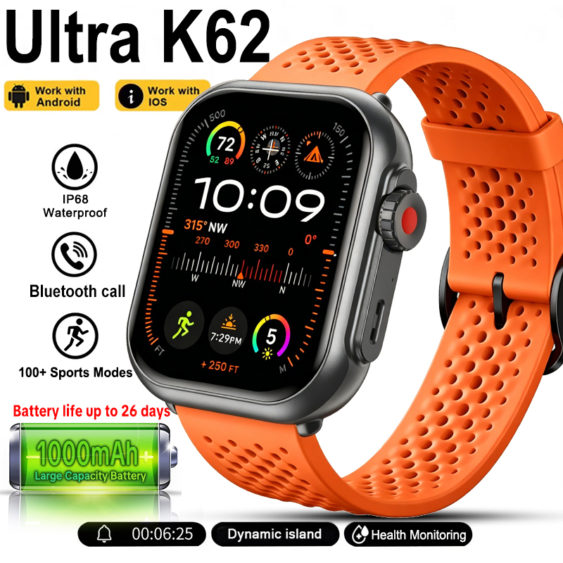 Aquatic Sports Performance - Новые умные часы Watch Ultra K62