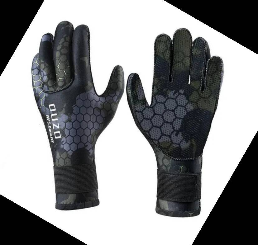Spearfishing Glove - 5 мм зимние перчатки для подводной