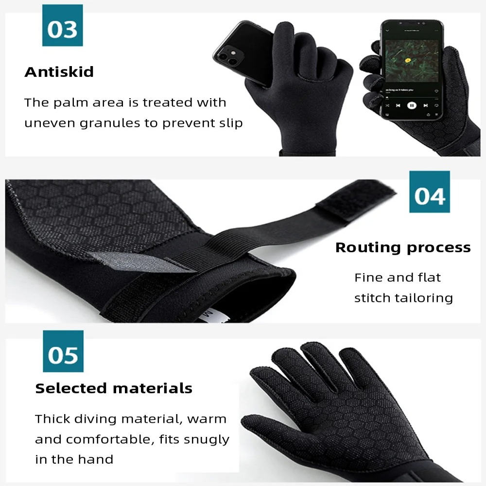 Spearfishing Glove - 3 мм перчатки для подводного плавания,