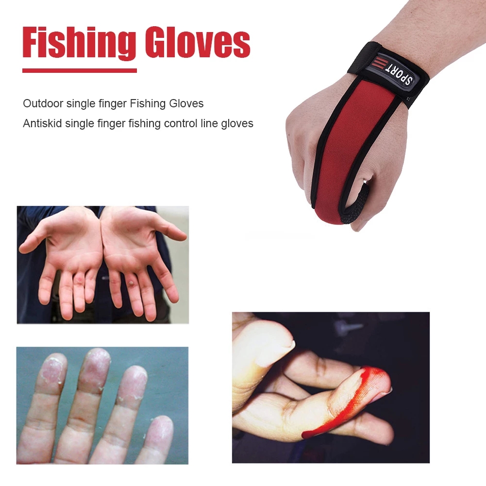 Spearfishing Glove - Рыболовные перчатки, защита для одного пальца,