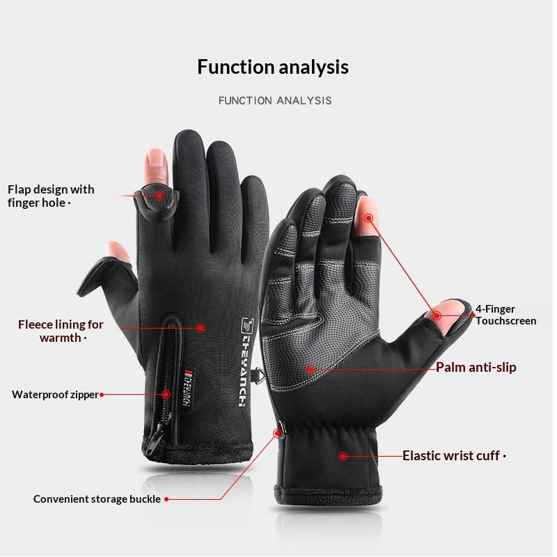 Зимние теплые велосипедные пер – обзор и цена Spearfishing Glove