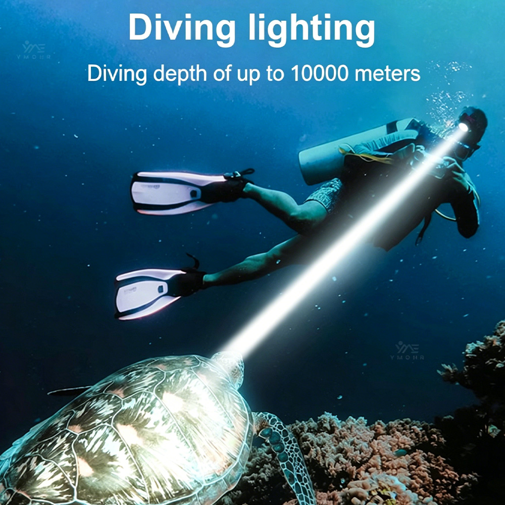Подводный налобный фонарь для  – обзор и цена Underwater Flashlight