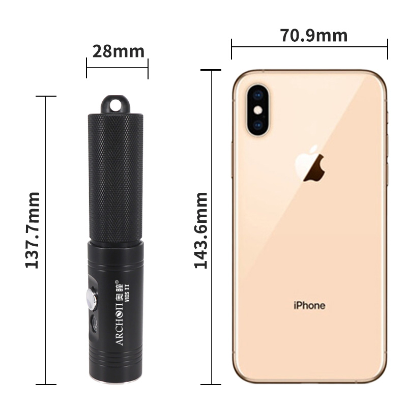 Портативный Подводный фонарь A – обзор и цена Underwater Flashlight