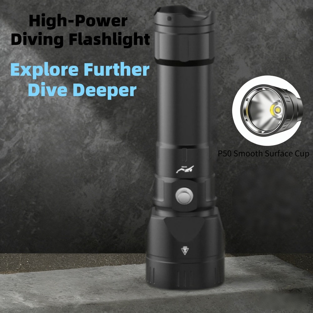 Мощный водонепроницаемый фонар – обзор и цена Underwater Flashlight